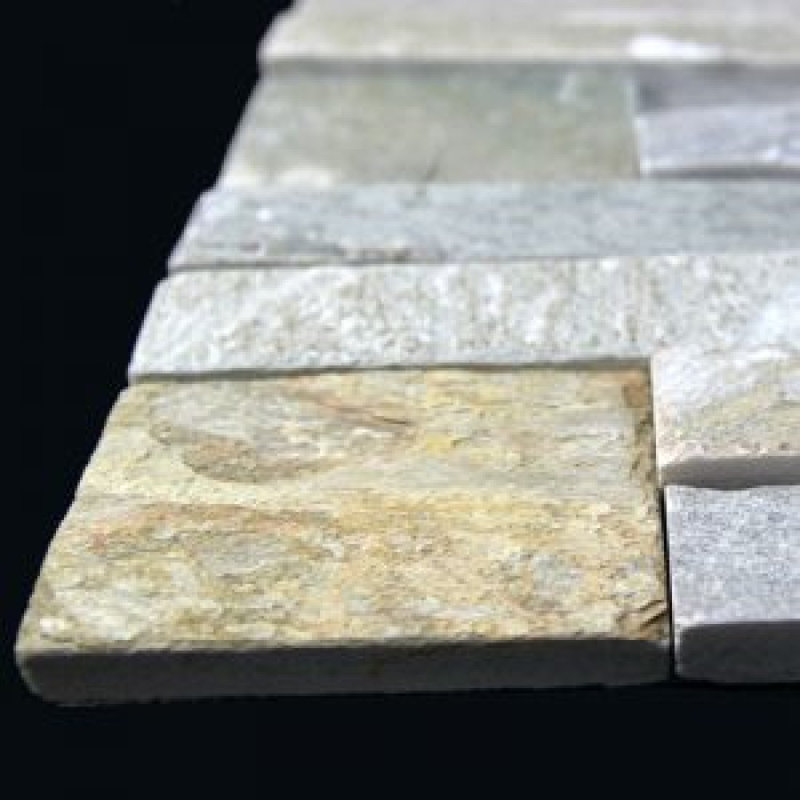 Quartzite Stacked Stone Mosaic Wall Tile