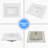 24'' Ceramic Single Bathroom Vanity Top with Sink