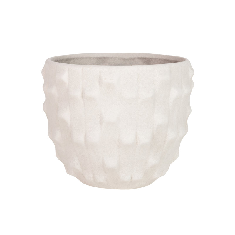 Ceramic Pot Planter, 23cm H x 26cm W x 26cm D