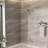8 Adjustable Shower In Brushed Nickel - 4.7" Large Head, 59" Stainless Steel Hose Customize Your Showering Pleasure Head 4.7-Inch 59-Inch Upgrade Routine-124583845