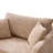 45"w Slipcovered Oversized Accent Chair With 2 Pillow;chenille-1124951897