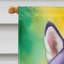 Drapeau de maison de Mardi Gras en polyester double face H 28 po x l 40 po