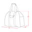 Sac de bois de chauffage extra-robuste 24 po x 12 po x 20 po vert