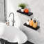 Ensemble de 3 tablettes flottantes pour salle de bain murale-1386572048