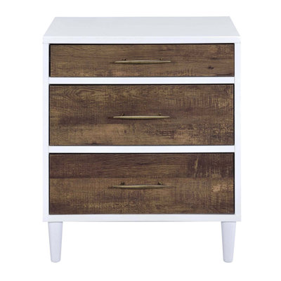 3-Drawer End Table