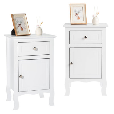Chijioke 30cm W Solid Wood Bedside Table