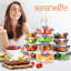 Ensemble de 24 contenants alimentaires Aubriannah