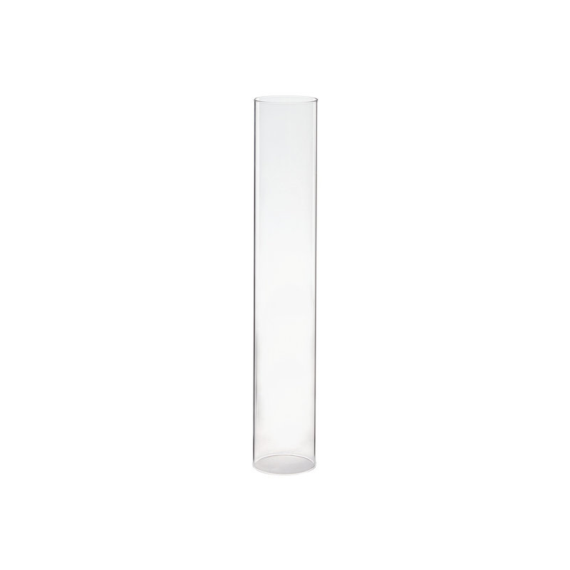 Glass Tabletop Hurricane, 15" H x 2.5" W x 2.5" D