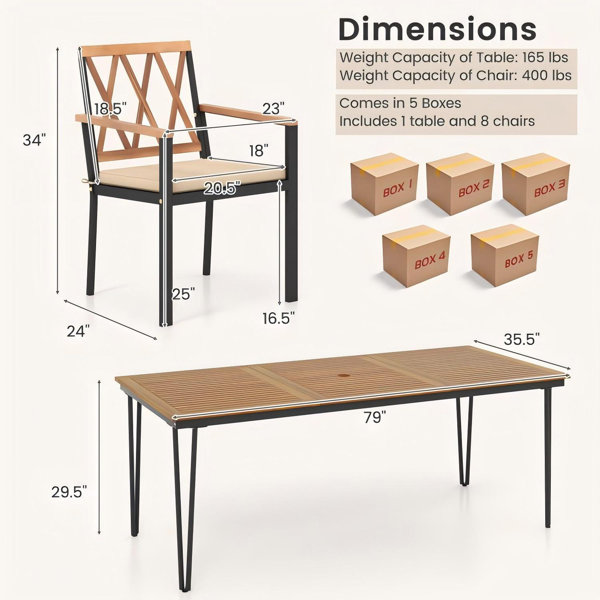 Dimensions du produit