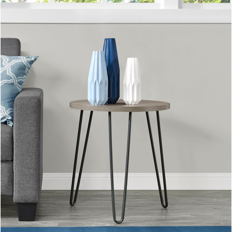 Calista End Table, Weathered Oak