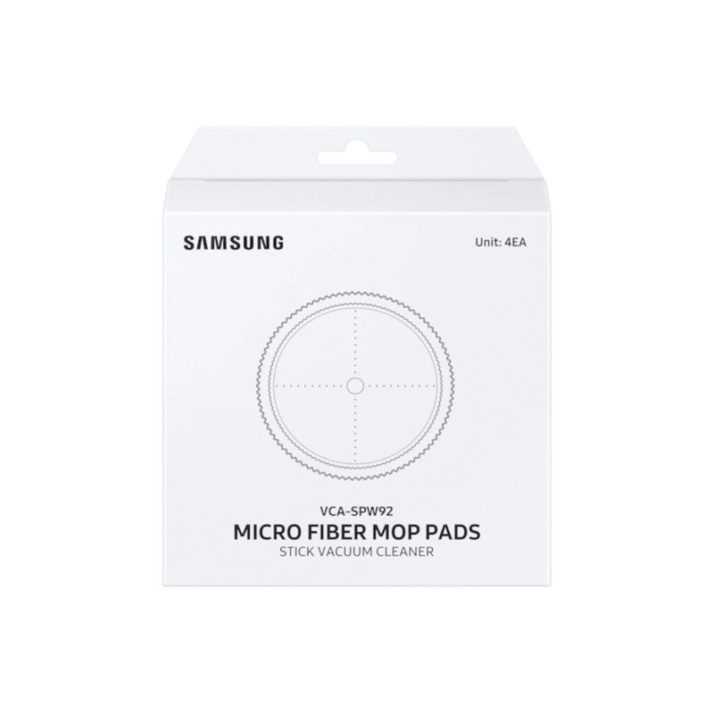 Samsung Jet Stick Spinning Sweeper Microfiber Pads (4 Pack)