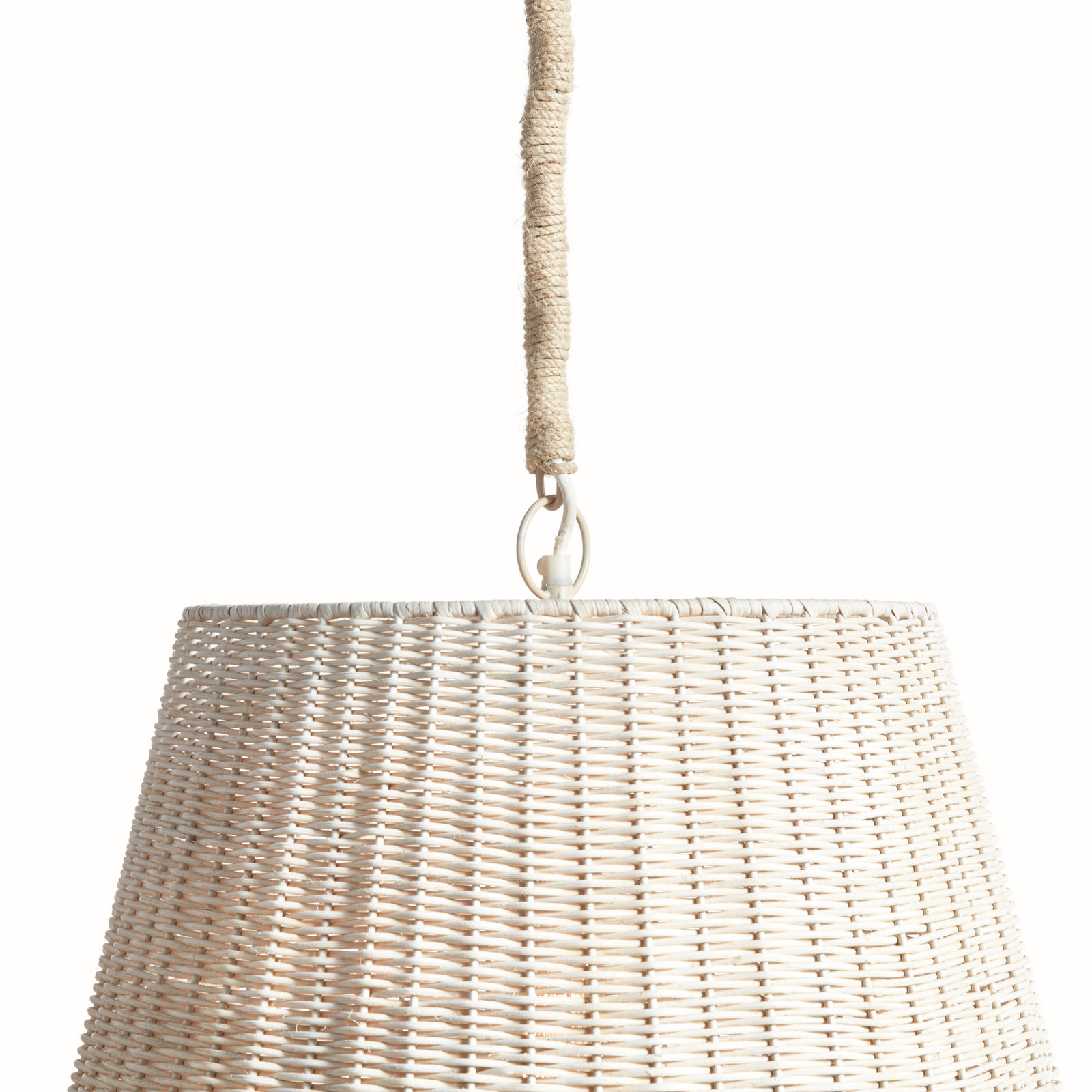 Williamsen Rattan Pendant, 92"H x 19"W x 22"D