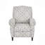 Fauteuil inclinable par pression-858054636