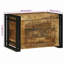 Boîte de rangement vidaXL en bois de manguier massif 23,62 x 15,75 x 16,14-82346227