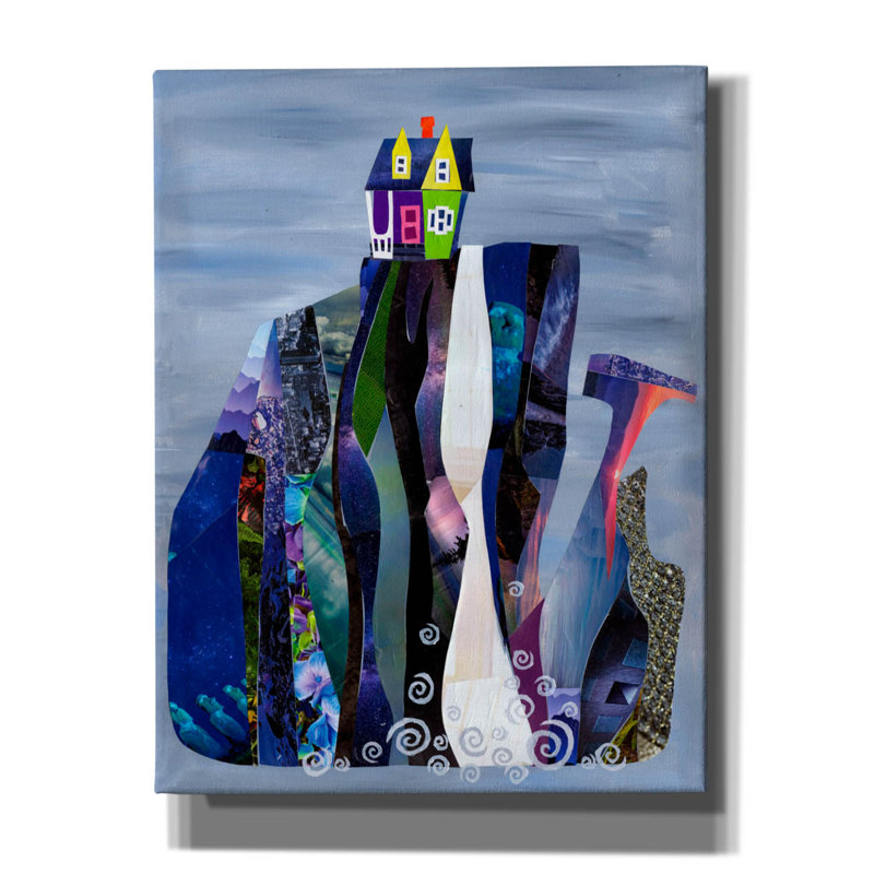 'Up 4' by Artpoptart Canvas Wall Art, 34" H x 26" W x 1.5" D