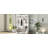 Modern Hallway Hall Tree with Metal Hooks, Shoe Cubbies & Storage-125427976