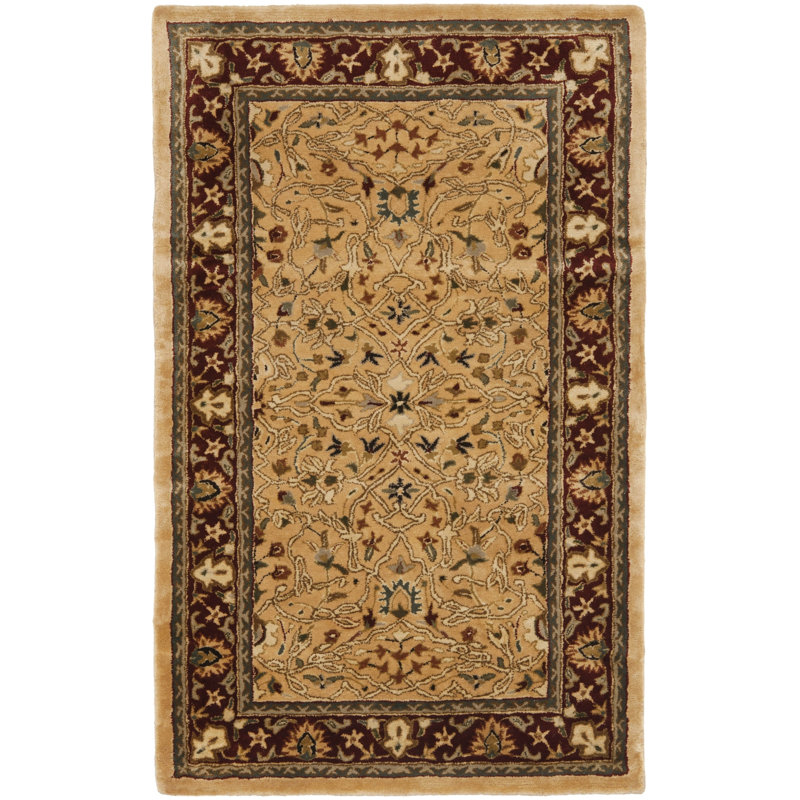 Evie New Zealand Wool Oriental Rug, Rectangle 2' x 3'
