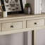 Somers 2 Drawer 110Cm Solid Wood Console Table, for Hallway & Living Room Furniture