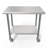 Stainless Steel Top Height-Adjustable Workbench with Wheels-79467686