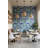 Abstract Wallpaper Floral Removable Purple Wall Double Roll