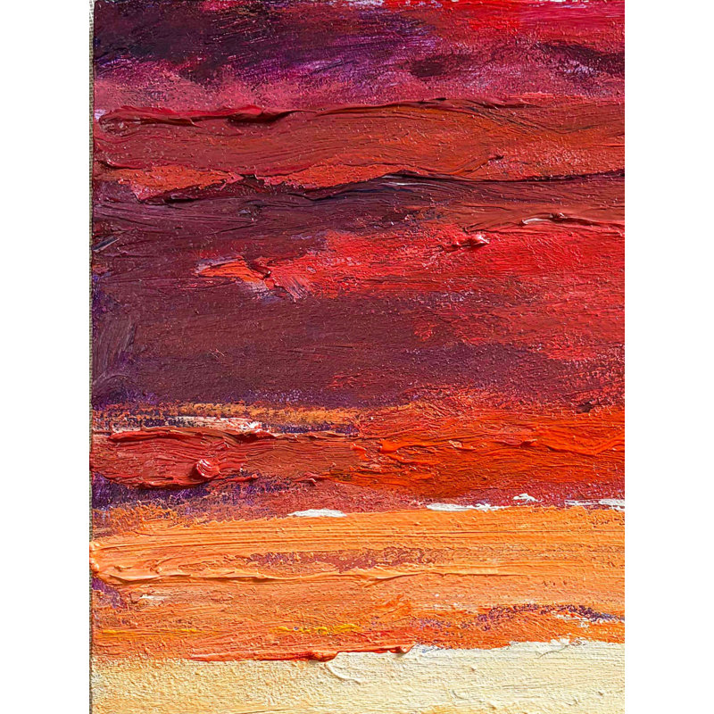 Evening Forces | Acrylic On Board | With Frame | By Mitisha Vakil