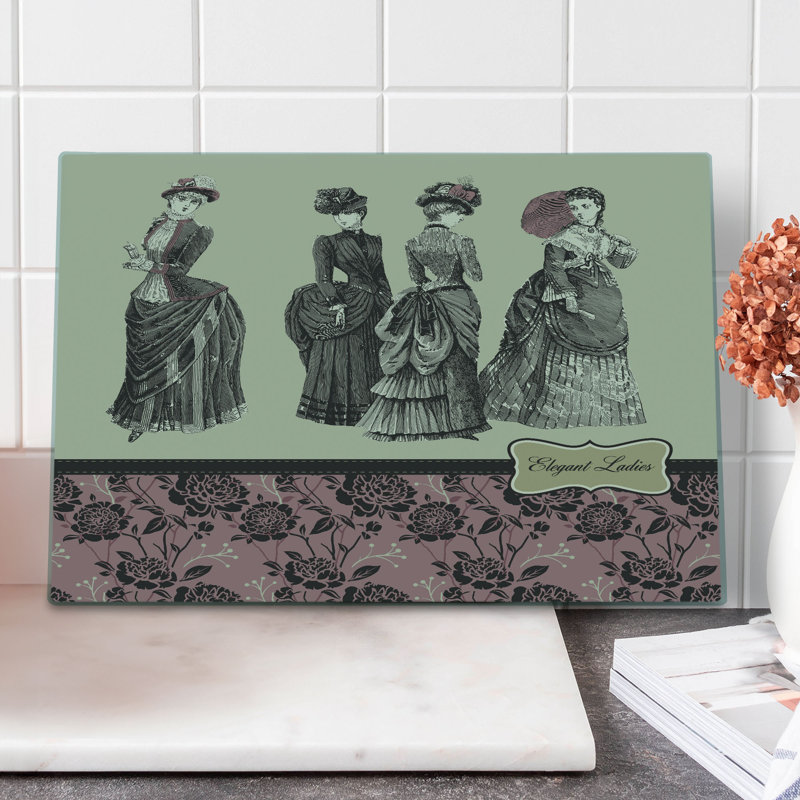 Planche à découper de style victorien Ambesonne