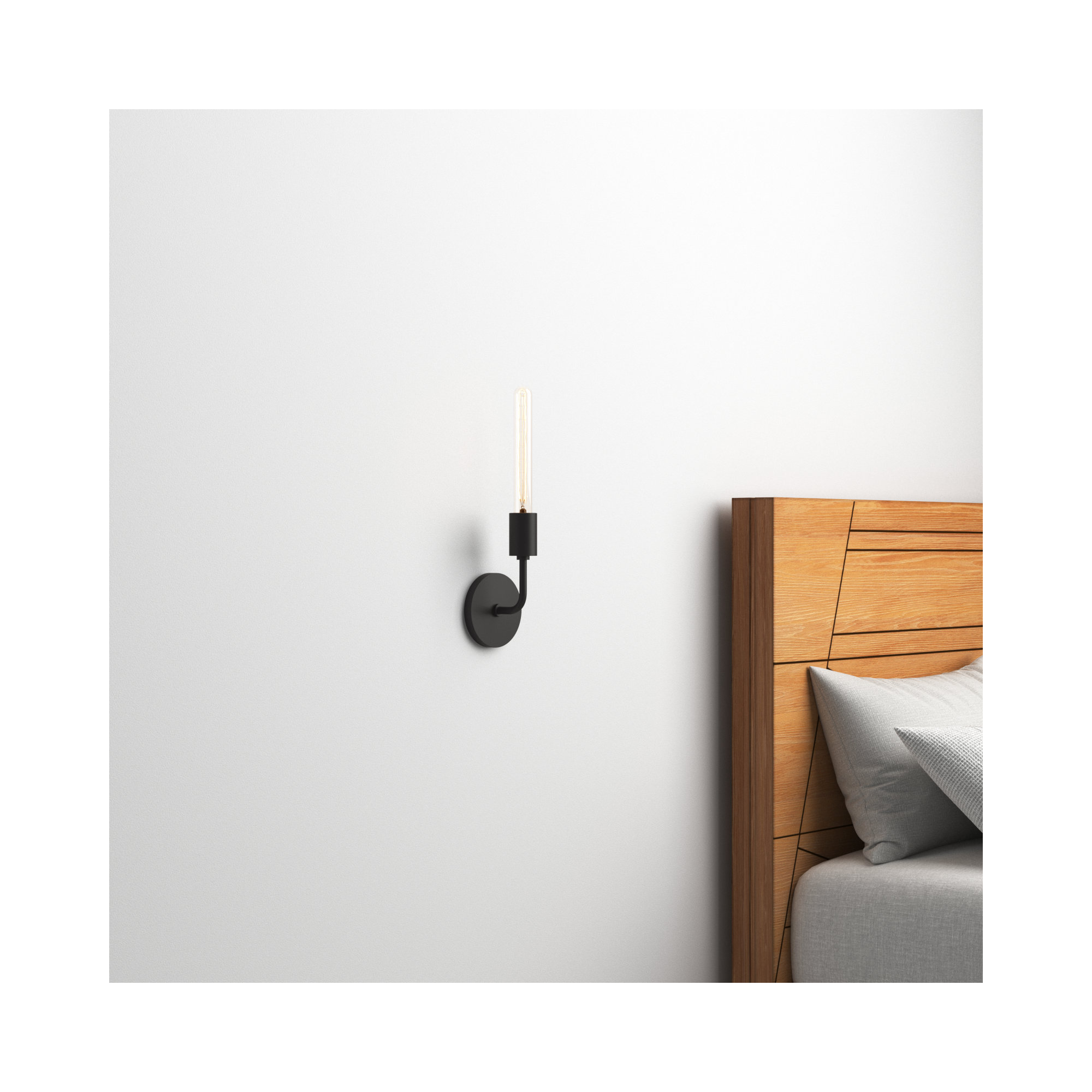 Madisson Single Light Dimmable Armed Sconce, Old Bronze