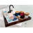 Wooden Serving Tray With Handle, 20” X 12’’, Wooden Tray With Handles, Serving Tray With Handles, Dark Brown