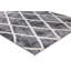 Tapis gris à motif géométrique Loney-846102467