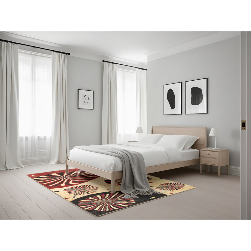 Tapis abstrait moderne 4260, Rectangle 5 pi x 7 pi