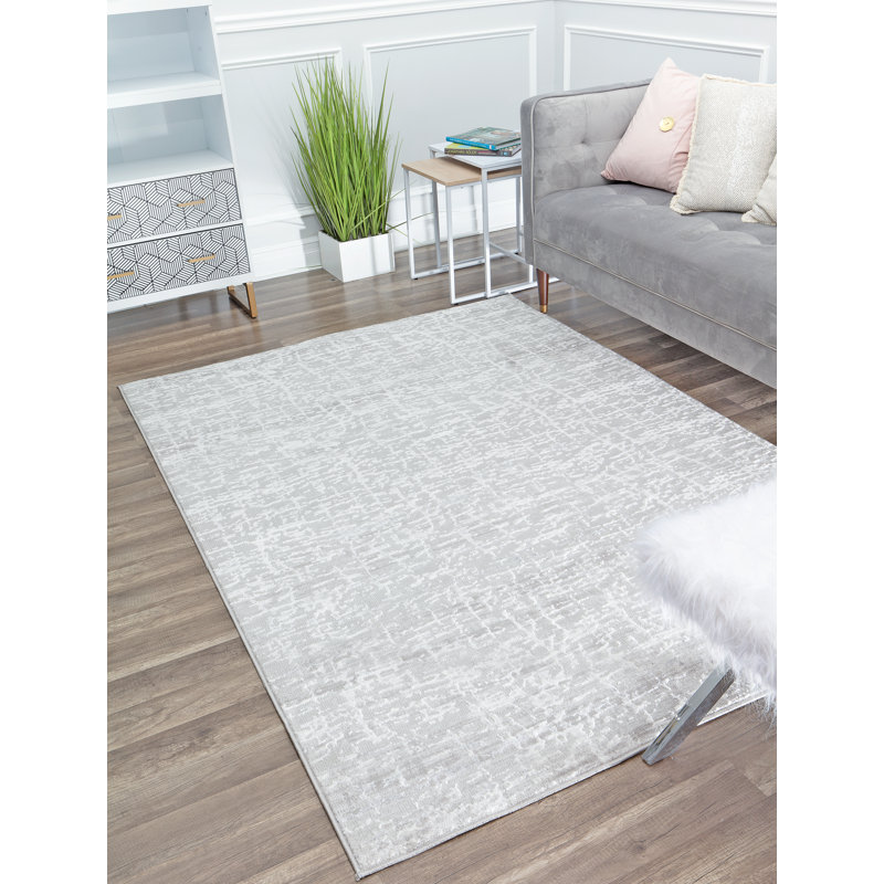 Tapis blanc Elliana Vintage Breezy, Rectangle 5 pi x 7 pi