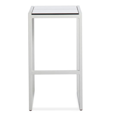 Skiff Powder Coated Aluminum Outdoor Stool