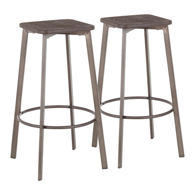 Industrial Square Barstool
