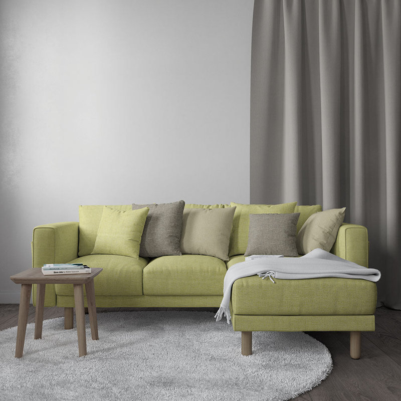Tissu uni Abbeyshea Miura par The Yard, Citrine