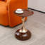 Table d'appoint polyvalente en métal à piédestal-359282295-366635354