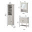 Ensemble de meuble-lavabo simple 32 "avec miroir -2007779264