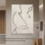 Art mural Mid-Century moderne en toile pour salon-2000092557-2000092558