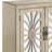 Console Table, With Mirrored Doors