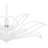Kersten 3-Light Sand White Semi-Flush Mount