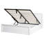 Ottoman Bed Pine Wood LAMBRES White-64482213