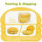 32 in Hamburger Floor Cushion