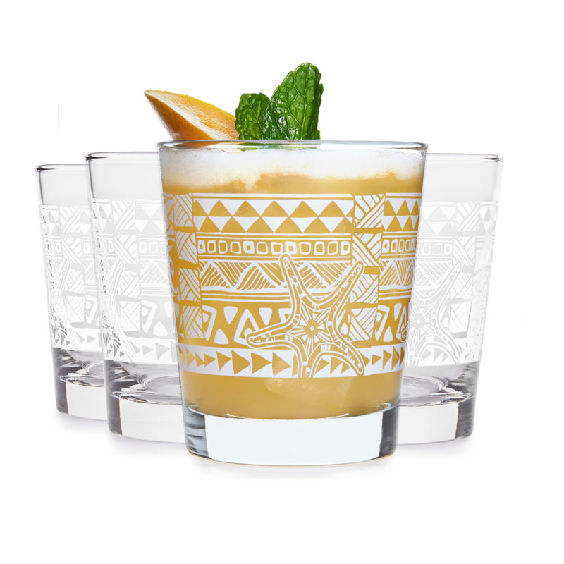 Verre Tiki Libbey, Blanc