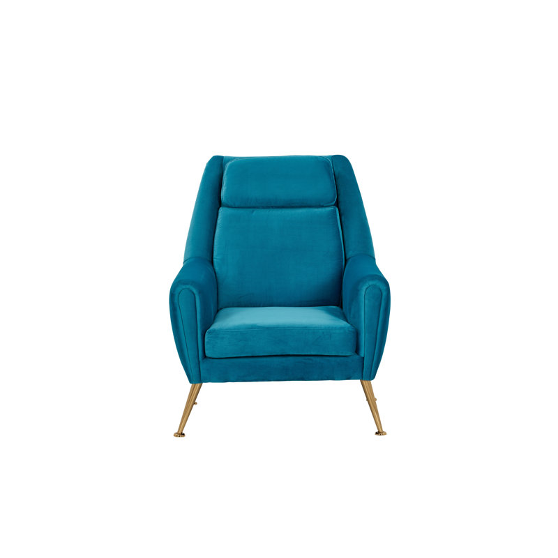 Pelletier Velvet Armchair