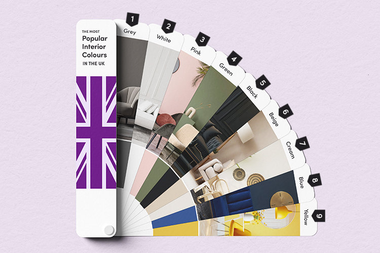 most popular home tones in UK