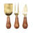 Waylock Four-Piece Cheese Board Set with Utensils-428322607-428322601