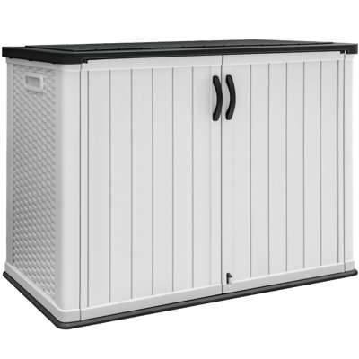 Versatile Weather-resistant White Cabinet