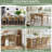 Jennette Solid Wood Cane Back Counter Stool
