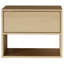 50cm W Manufactured Wood Bedside Table