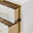 Leliea White 2-drawer Nightstand