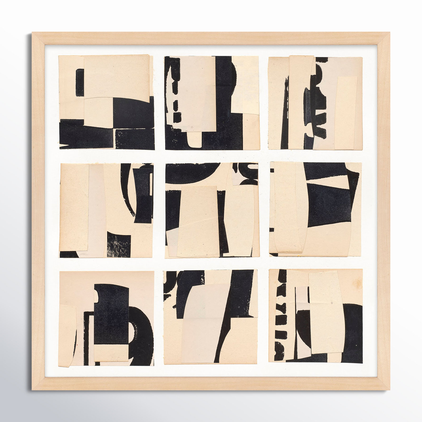Typeface by Sarah Short, Maple, 16" H x 16" W x 1.25" D